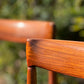 Mid Century Rosewood Bramin Dining Chairs with Uldum Møbelfabrik Armchairs - Pending A10 Certificate