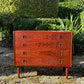 Mid Century Modern Danish Rosewood Chest by Brouer Møbelfabrik