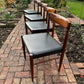 Mid Century Modern Vintage Danish Rosewood Dining Chairs by H W Klein for Bramin set of 4 - Pending A10 Certificate