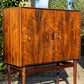 Mid Century Vintage Rosewood Drinks Cabinet by Helge Vestergaard Jensen - Pending A10 Certificate