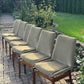 Set of Six Vintage Mid Century Modern Teak Chairs by Robert Heritage for Archie Shine 1950s