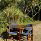 Vintage Mid Century Danish Rosewood Dining Table with Six Dining Chairs - Pending A10 certificate