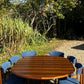 Vintage Mid Century Danish Rosewood Dining Table with Six Dining Chairs - Pending A10 certificate