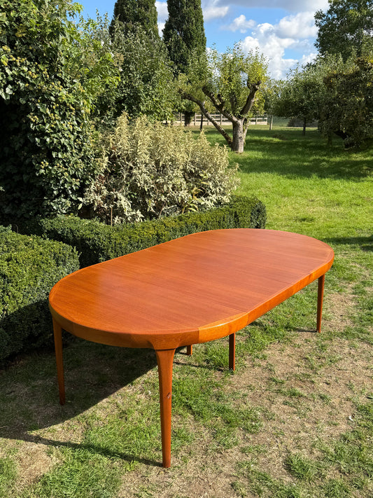 For Ruane ***Mid Century teak dining table by Ib Keofoed Larsen 1960 -Price includes shipping,crate and tariffs-