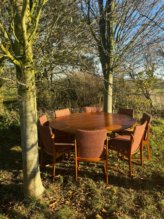 Mid Century Flip Flap table by Dyrlund.