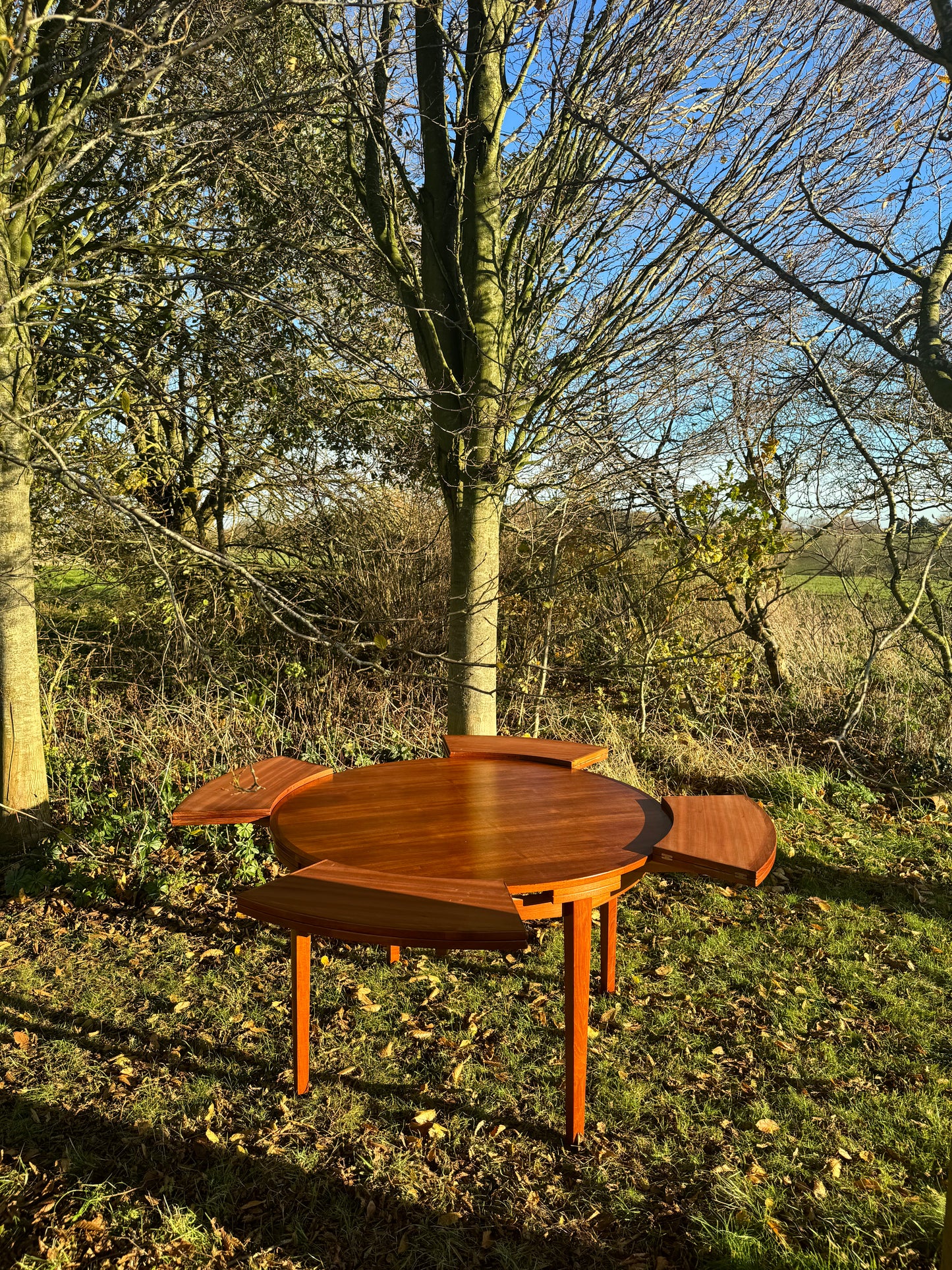 Mid Century Flip Flap table by Dyrlund.