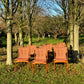 Mid Century Danish Teak Upholstered Set Of Eight Dining Chairs By Vamdrup Stolefabrik 1960