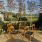 For Jennifer ****Mid Century Modern Vintage Danish Teak Dining Chairs set of 6 /six