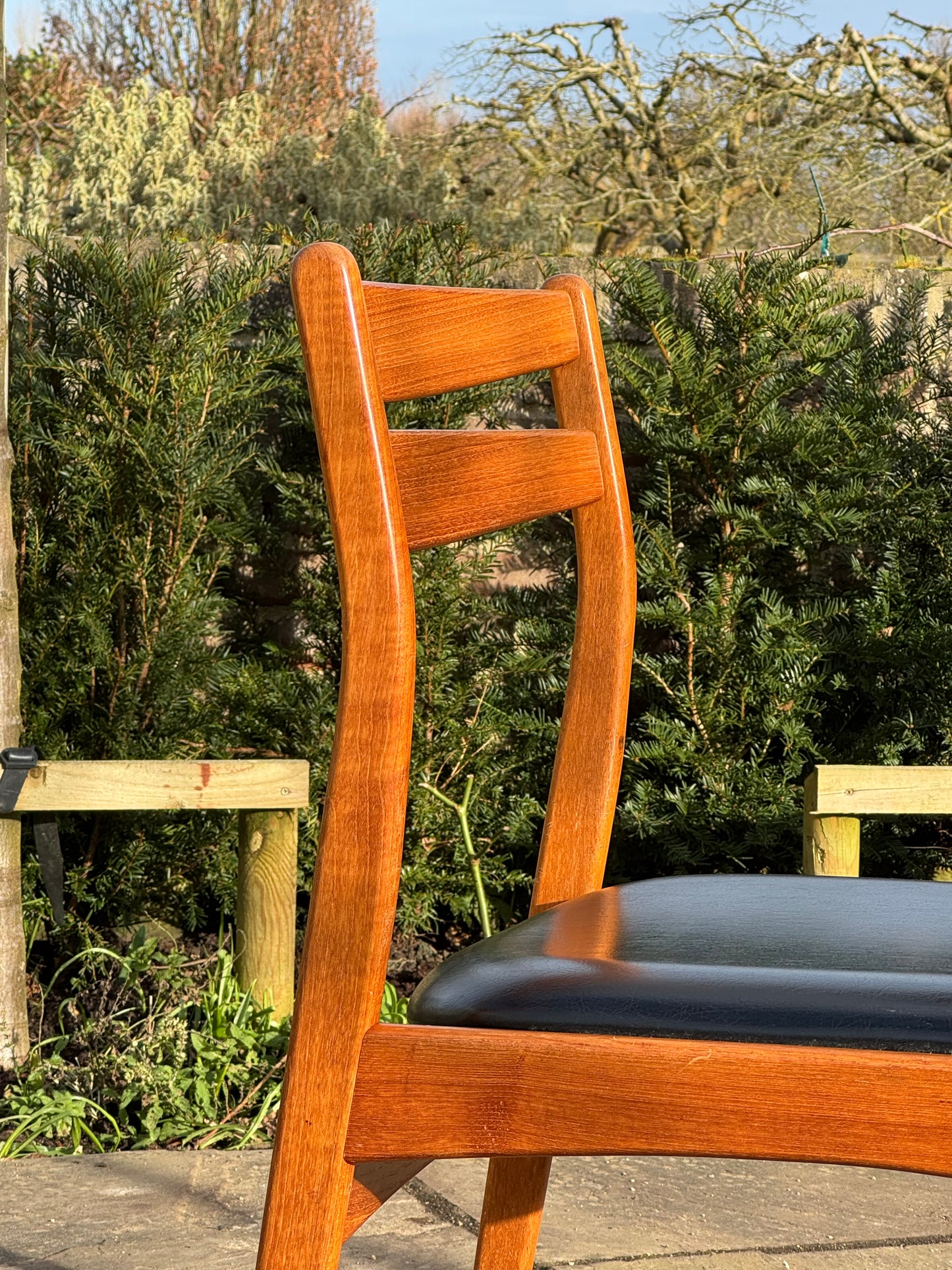 For Jennifer ****Mid Century Modern Vintage Danish Teak Dining Chairs set of 6 /six