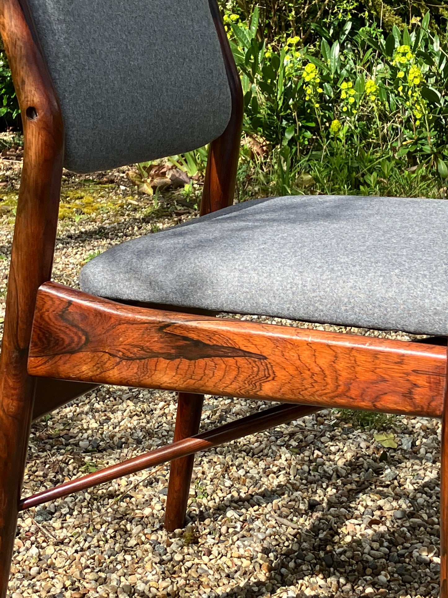 Vintage Mid Century Rosewood Dining Chairs from the 1960s