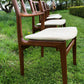 **For Sailor** Mid Century Modern solid teak chairs by D Scan