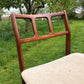 **For Sailor** Mid Century Modern solid teak chairs by D Scan