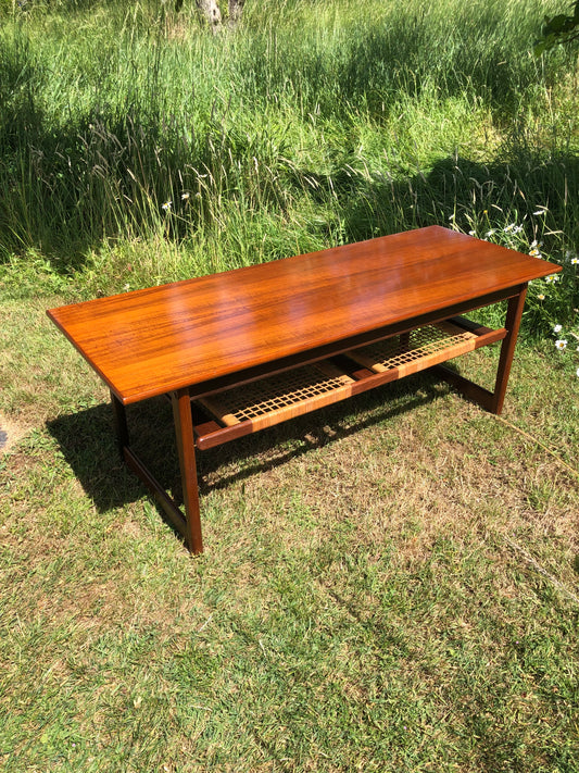 Mid Century Modern Danish Teak Coffee Table