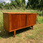 Mid Century Modern Danish Teak Sideboard/Credenza/Buffet