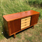 Mid Century Modern Danish Teak Sideboard/Credenza/Buffet