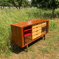 Mid Century Modern Danish Teak Sideboard/Credenza/Buffet