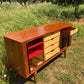 Mid Century Modern Danish Teak Sideboard/Credenza/Buffet