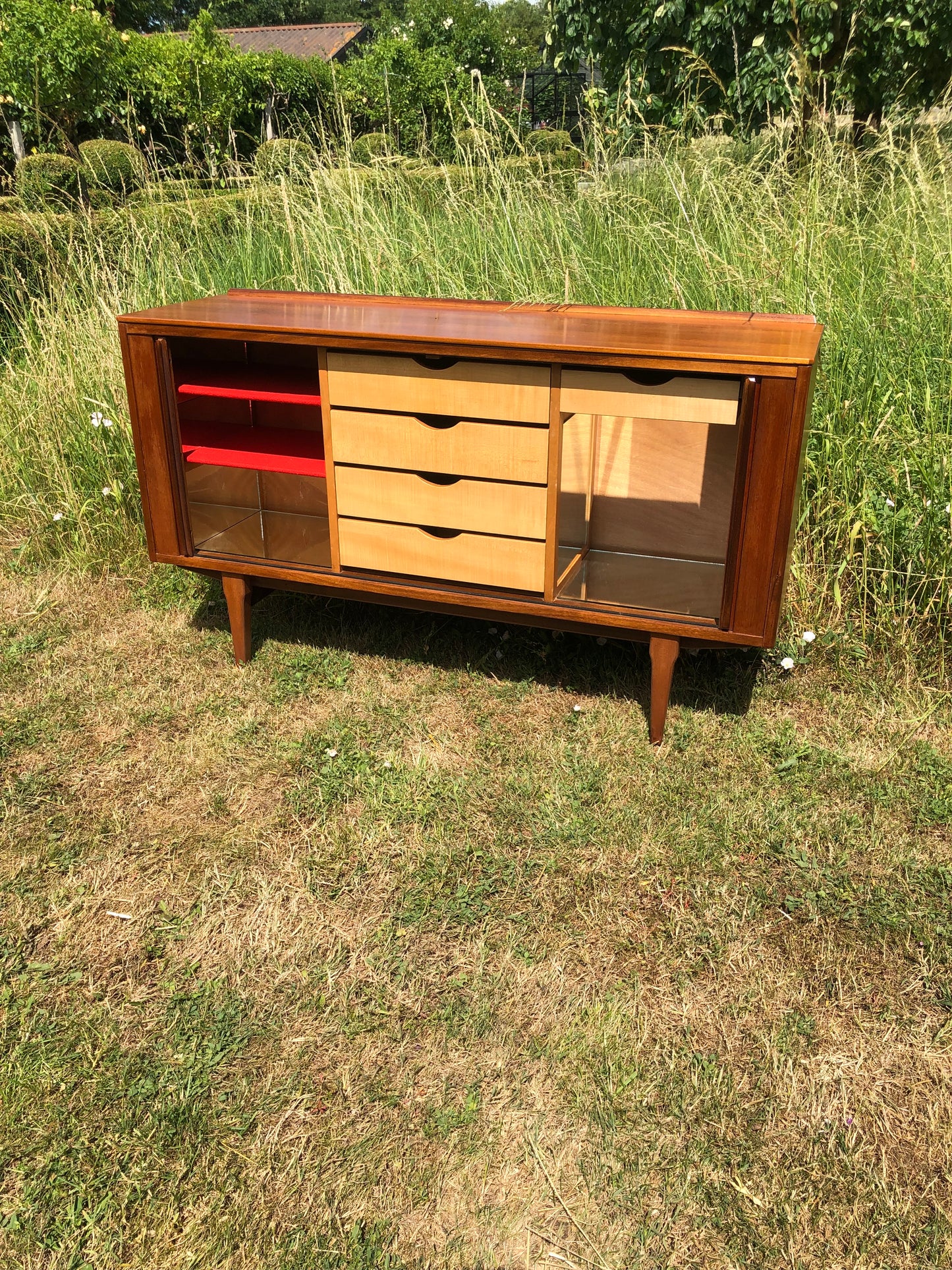 Mid Century Modern Danish Teak Sideboard/Credenza/Buffet