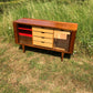 Mid Century Modern Danish Teak Sideboard/Credenza/Buffet