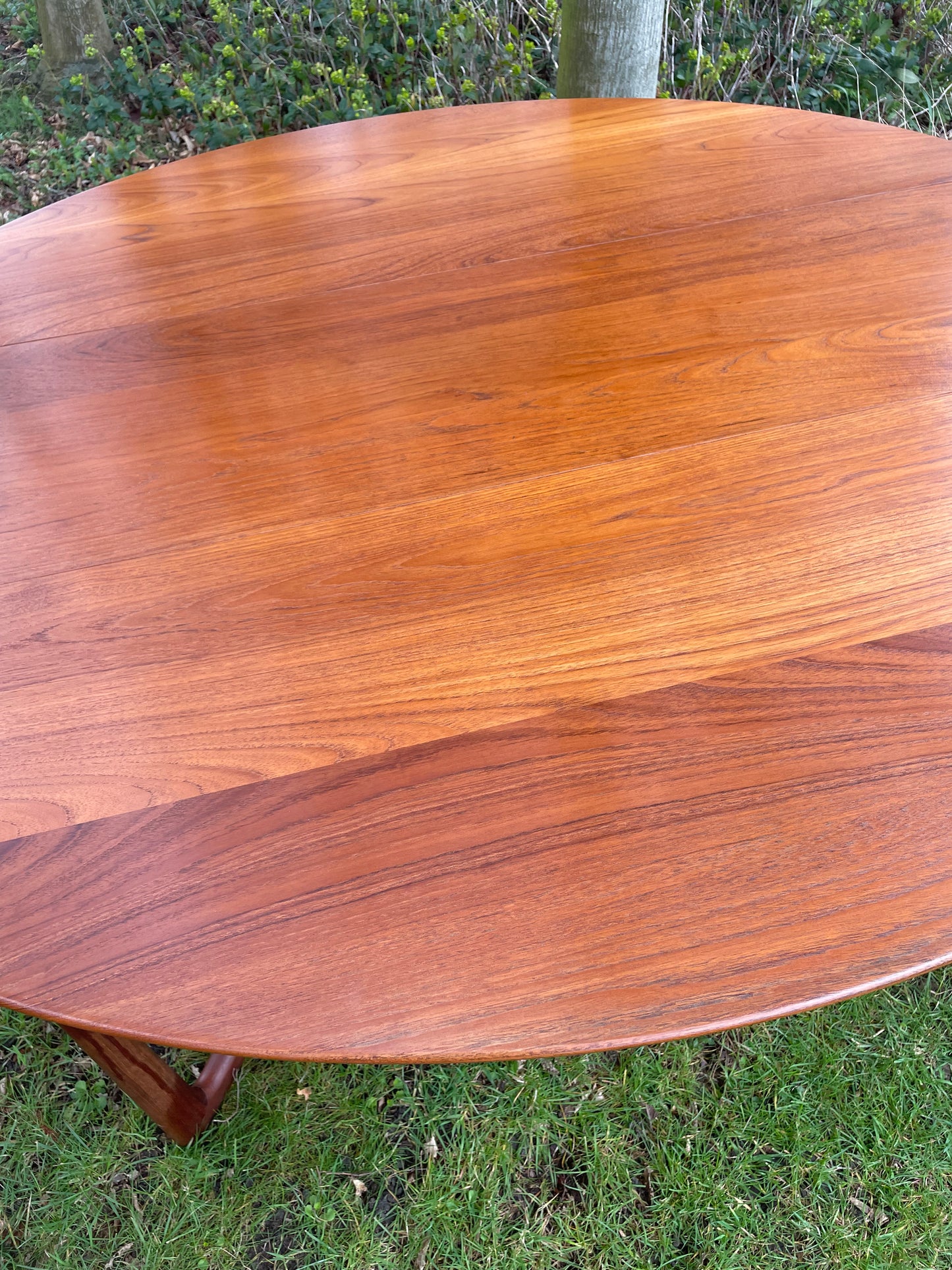 Mid Century Modern Teak Dining Table by Peter Hvidt and Orla Molgaard Nielsen