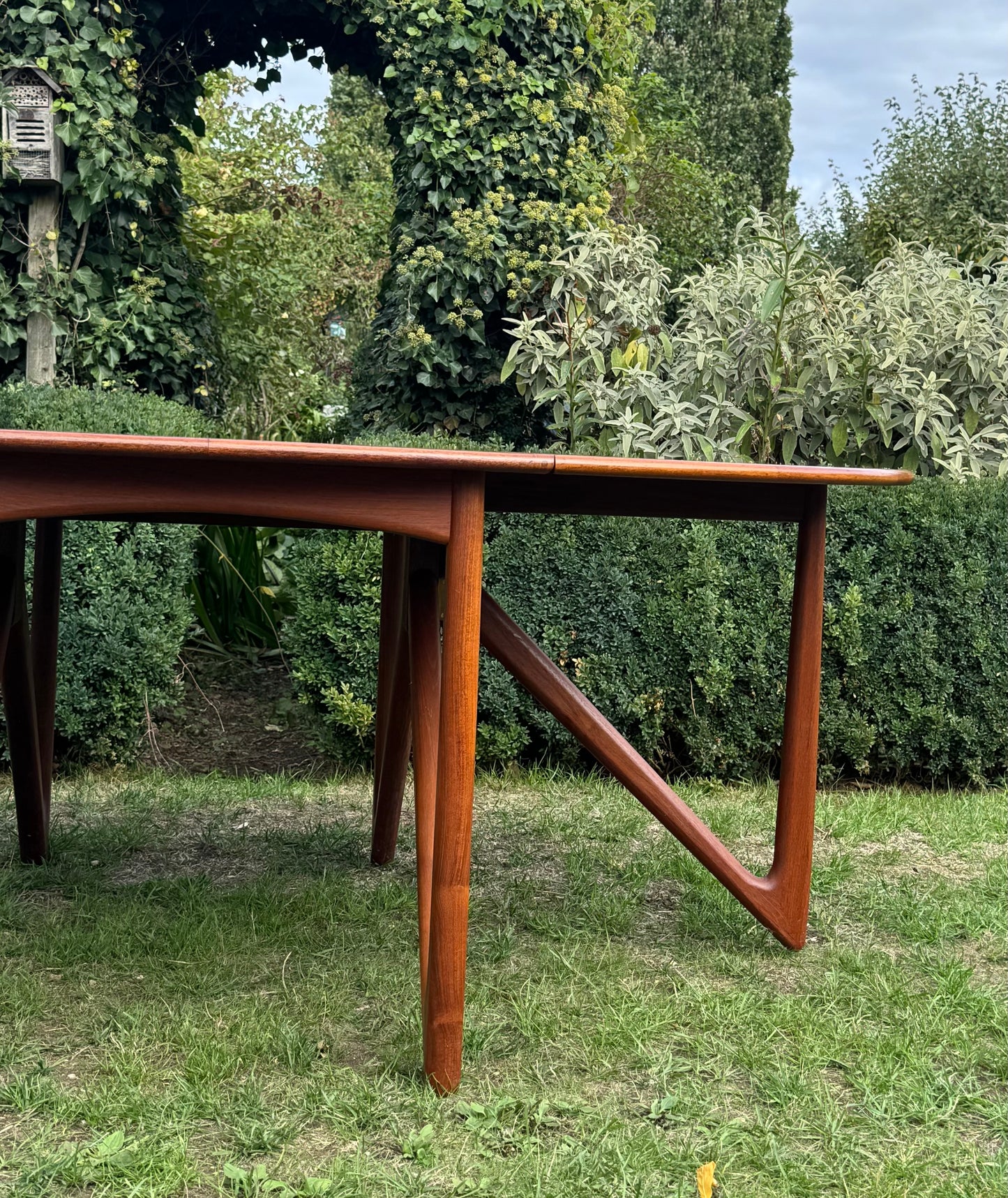For Aritzia **** Teak dining table by Kurt Ostervig ***