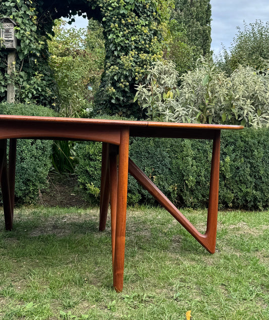 For Aritzia **** Teak dining table by Kurt Ostervig ***