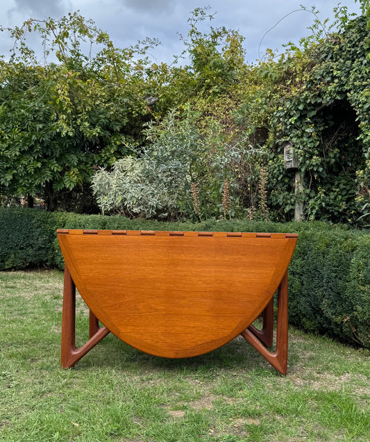 For Aritzia **** Teak dining table by Kurt Ostervig ***