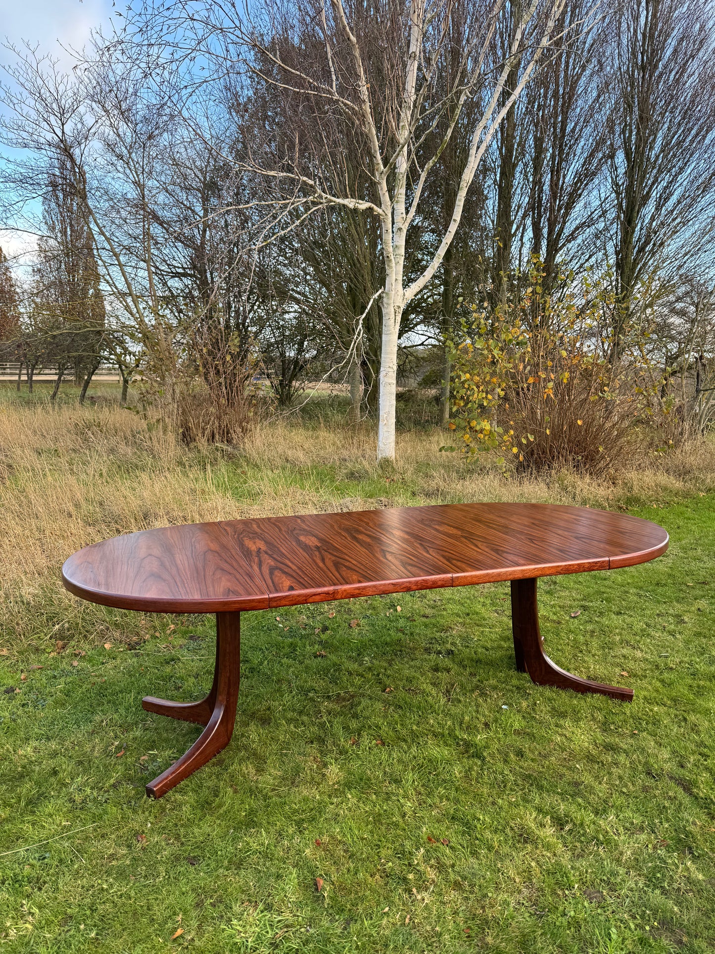 Danish  Rosewood Large Dining Table Seats 8- 10 circ 1960
