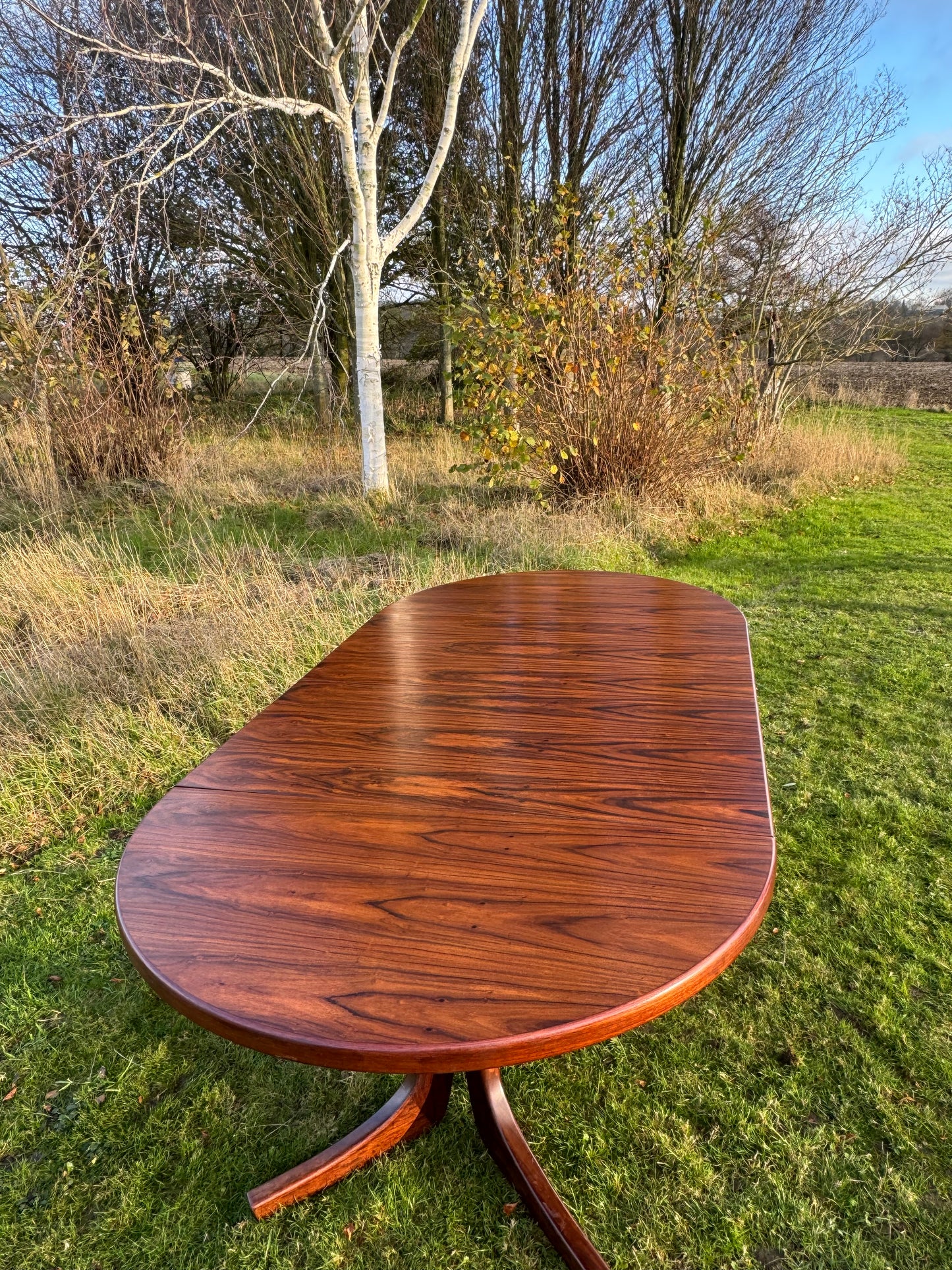 Danish  Rosewood Large Dining Table Seats 8- 10 circ 1960