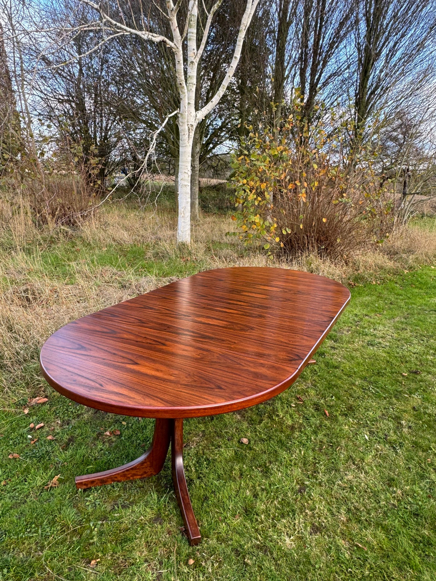 Danish  Rosewood Large Dining Table Seats 8- 10 circ 1960