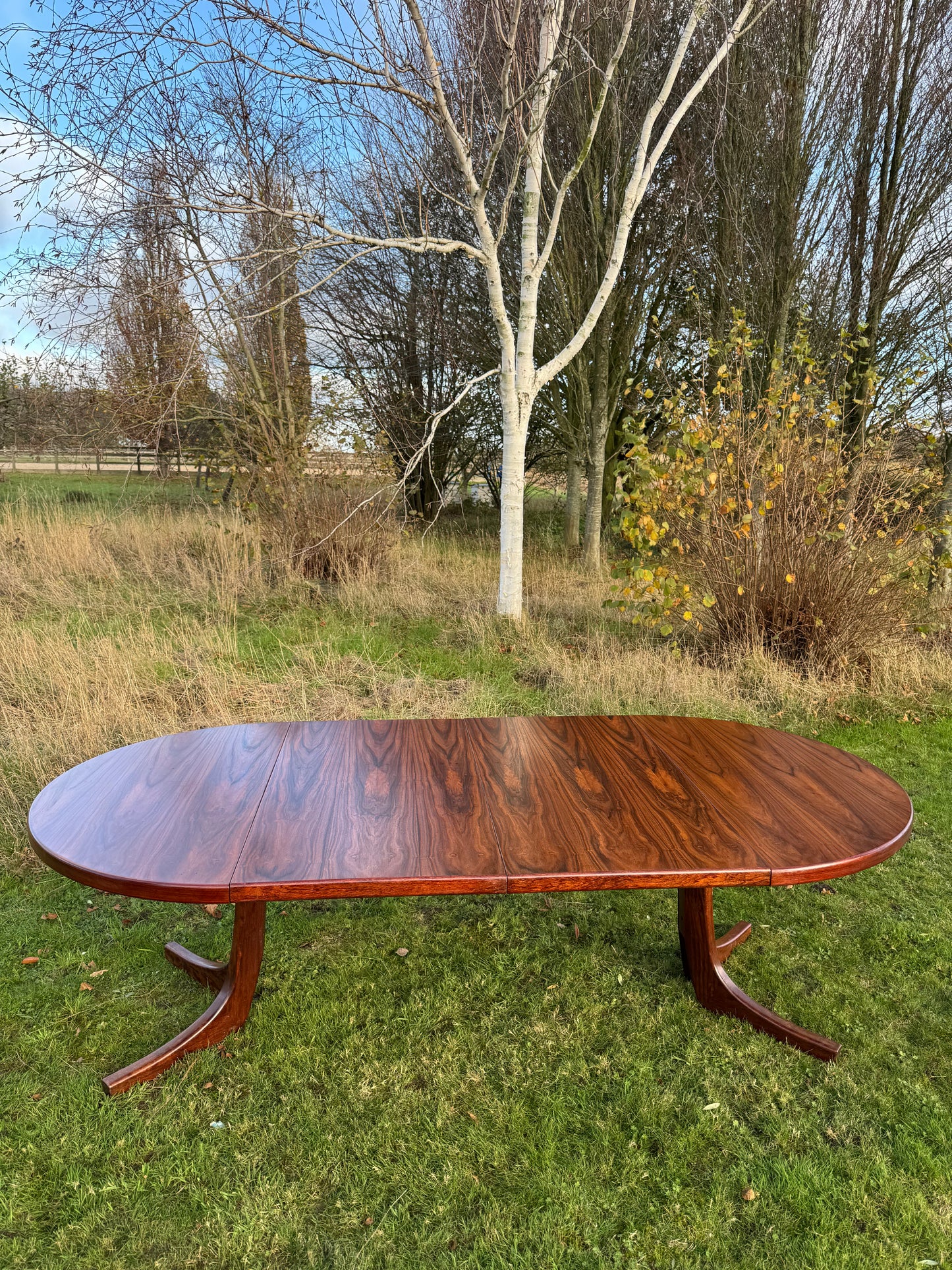 Danish  Rosewood Large Dining Table Seats 8- 10 circ 1960