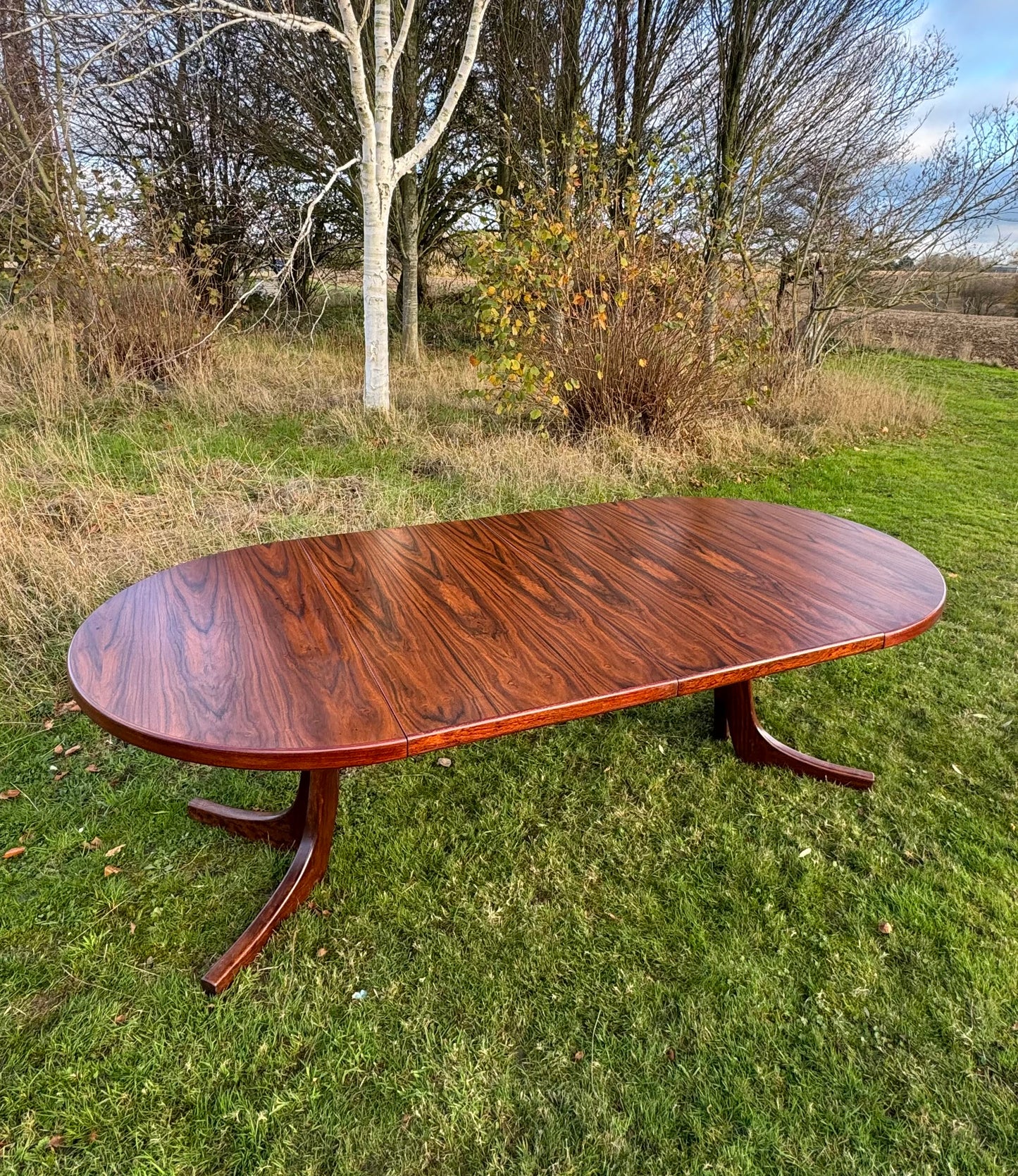 Danish  Rosewood Large Dining Table Seats 8- 10 circ 1960