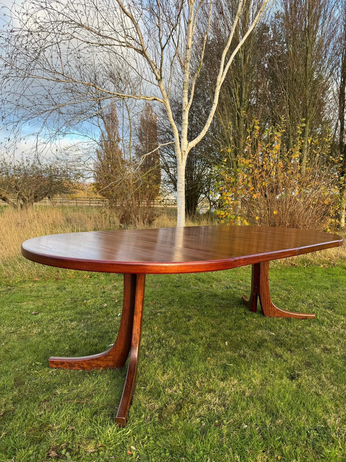 Danish  Rosewood Large Dining Table Seats 8- 10 circ 1960