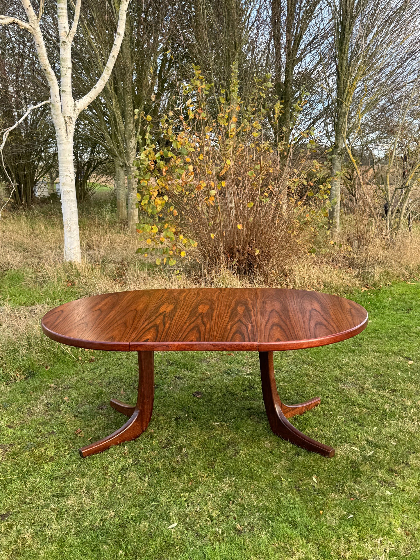 Danish  Rosewood Large Dining Table Seats 8- 10 circ 1960
