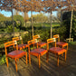 Eight  Rosewood Dining Chairs by H W Klein For Bramin Danish 1960