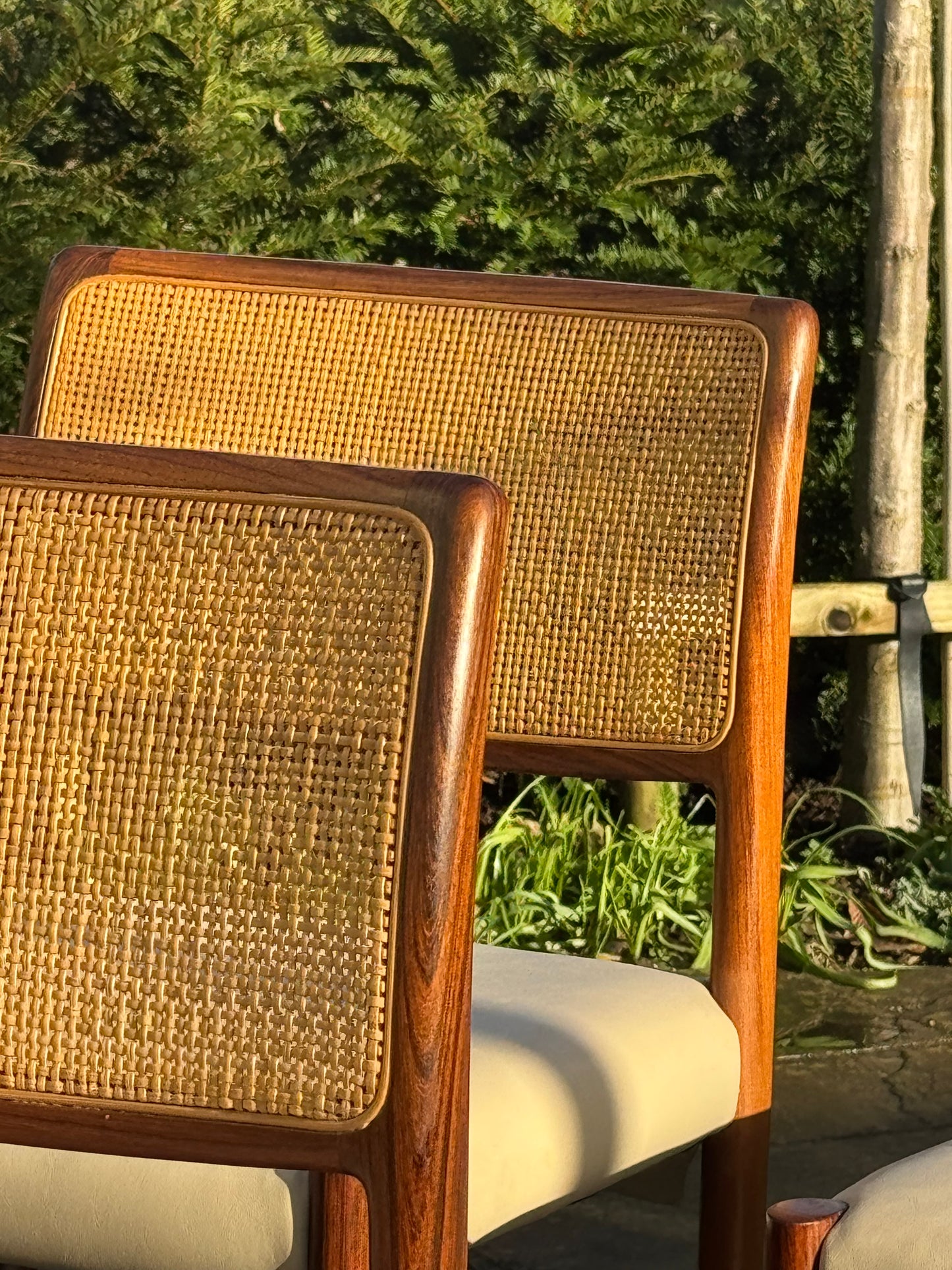 Danish Rosewood Set of Eight  Dining Chairs by Nils Otto Moller 1960.