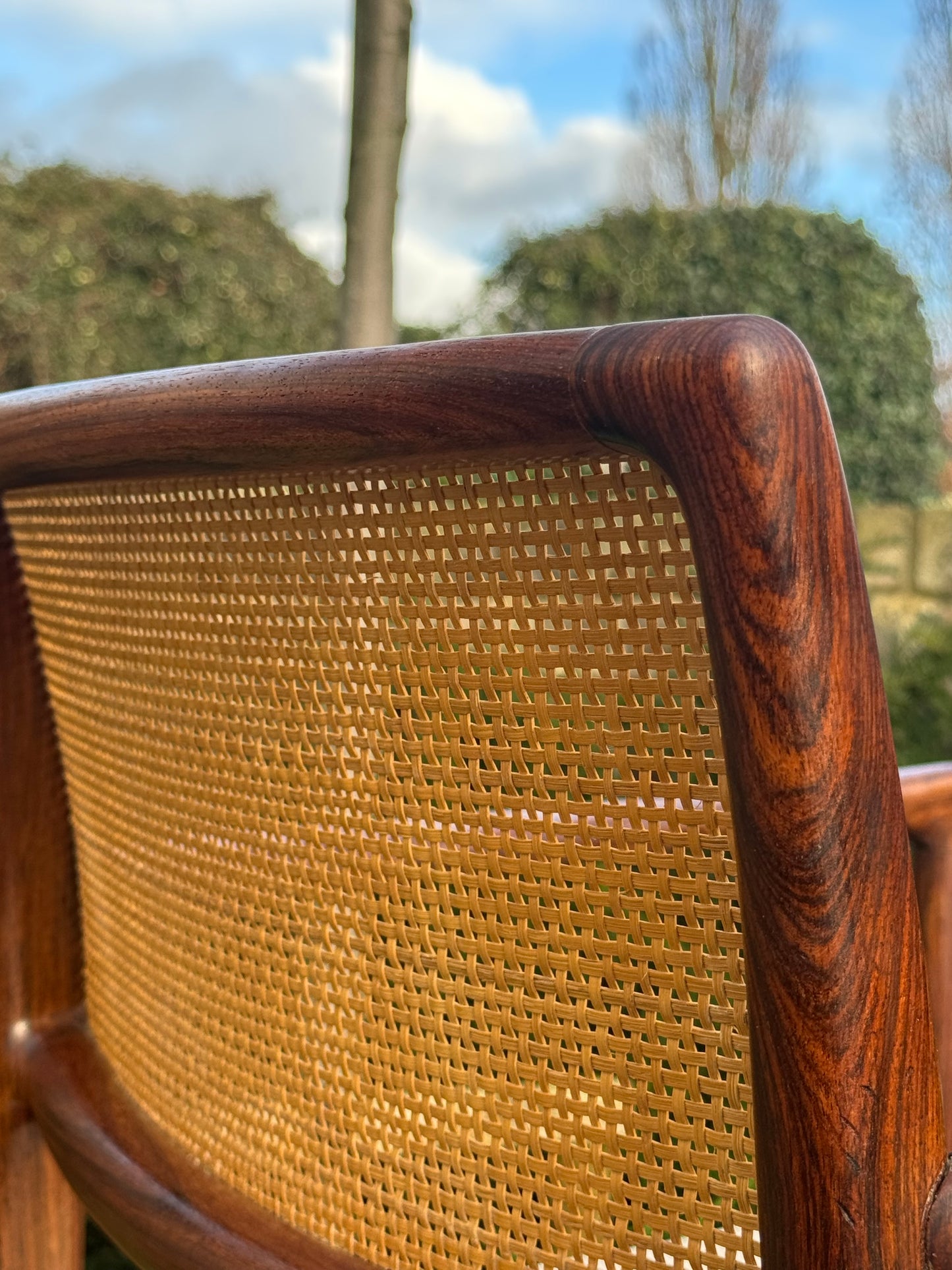 Danish Rosewood Set of Eight  Dining Chairs by Nils Otto Moller 1960.