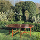 Mid Century Rosewood Extra Large Dining Table By Robert Heritage For Archie Shine 1970; seats 10