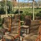 For Kyle**price includes shipping,crate,CITES and tariffs **Set of eight Rosewood dining chairs by Robert Heritage for Archie Shine 1970.