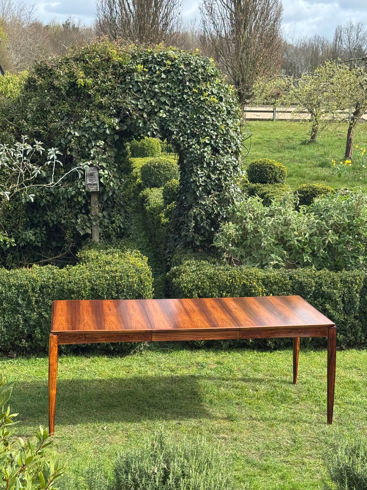 ***For Jim ****Mid Century Rosewood Dining table by H W Klein **Price includes Shipping ,Shipping Crate, Import Tariffs and CITES certificate.