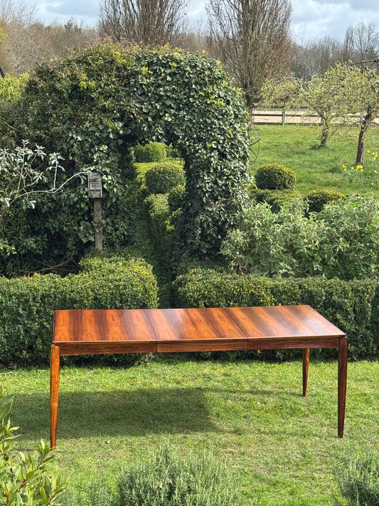 ***For Jim ****Mid Century Rosewood Dining table by H W Klein **Price includes Shipping ,Shipping Crate, Import Tariffs and CITES certificate.