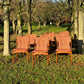 Mid Century Modern Danish Dining Set - Henning Kjærnulf 32 Table and 8 Stolefabrik Chairs