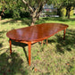 Mid Century Modern Model 62 Extra Large Extending Dining Table By Henning Kjærnulf for Sorø Stolefabrik In Teak 10-12 Seater Fully Restored