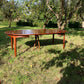 Mid Century Modern Model 62 Extra Large Extending Dining Table By Henning Kjærnulf for Sorø Stolefabrik In Teak 10-12 Seater Fully Restored