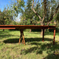 Mid Century Modern Model 62 Extra Large Extending Dining Table By Henning Kjærnulf for Sorø Stolefabrik In Teak 10-12 Seater Fully Restored