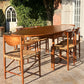 Vintage Mid Century Modern Scandinavian Extending Dining Table 1960s