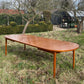 Troeds extending teak table for Michiyo
