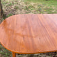 Troeds extending teak table for Michiyo