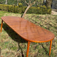 Troeds extending teak table for Michiyo