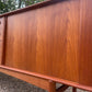 A Teak Tambour Fronted Sideboard by Bernh. Pedersen & Son’s, Danish, Mid-Century Modern 1970's